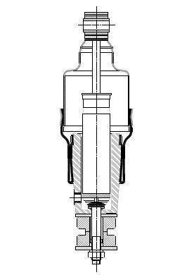 Амортизатор кабины задний DAF_65CF/75CF/85CF/95/95XF/CF65/CF75/CF85/XF95/XF105